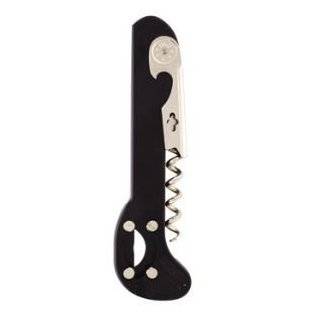 Black Boomerang Corkscrew with No Blade Foil Cutter