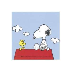  Peanuts (Snoopy & Woodstock) by Bill Melendez. Size 10.55 