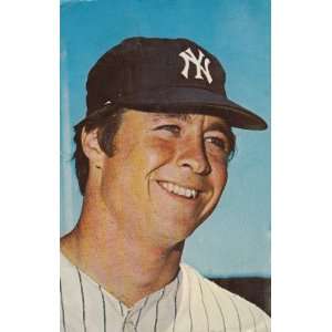 Bobby Murcer giveaway picture card postcard New York Yankees 1970 3.5 