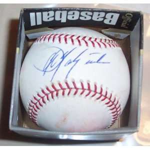CARL YASTRZEMSKI Authentically Signed Autographed Used ROML Baseball