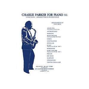 Charlie Parker for Piano   Book 3
