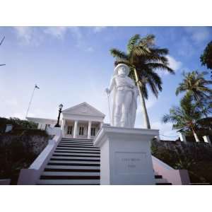 Christopher Columbus Statue, Nassau, Bahamas, Caribbean Islands 