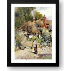  Old Cottage at Sutton Courtney, Berkshire 30x38 Framed Art 