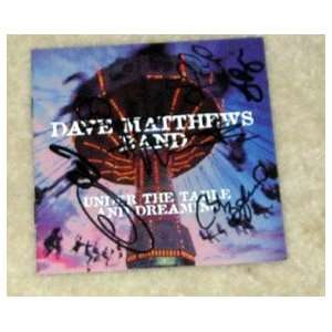  DAVE MATTHEWS BAND autographed SIGNED #1 Cd COVER 