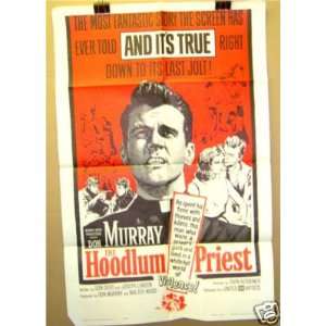    Movie PosterThe Hoodlum Priest Don Murray F56 