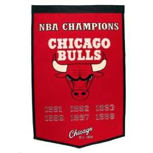  NBA Chicago Bulls Dynasty Banner