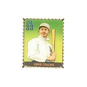  Cooperstown Eddie Collins Stamp Pin