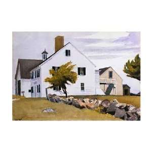 Edward Hopper   House At Essex, Massachusetts Giclee Canvas