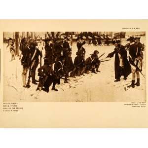  1917 Photogravure Edwin Abbey Valley Forge Baron Steuben 