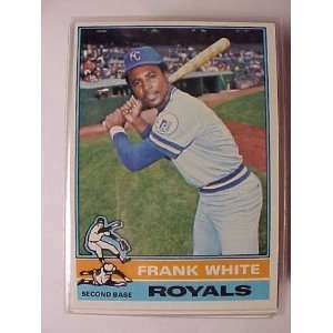  1976 Topps #369 Frank White [Misc.]