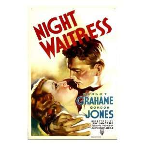  Night Waitress, Margot Grahame, Gordon Jones, 1936 