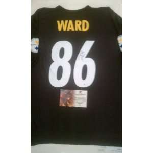 Hines Ward Signed Pittsburgh Steelers Jersey