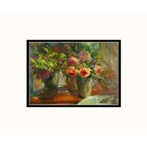 com Rose Reflection Mini Still Life Pre Matted Poster Print by Jamie 