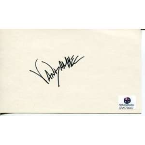  Jean Claude Van Damme Bloodsport Signed Autograph GAI 