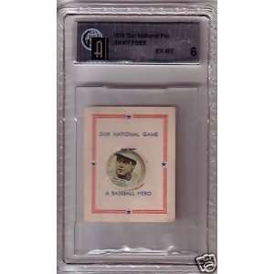  1938 Our National JIMMIE FOXX Pin (GAI 6) HOF Sports 