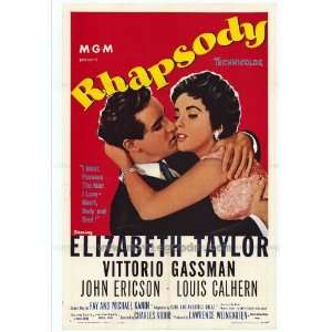   27x40 Elizabeth Taylor Vittorio Gassman John Ericson