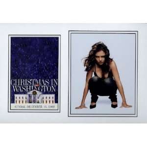 Katie Holmes Autographed Custom Matted Display