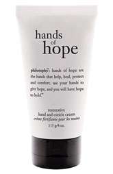 Gift With Purchase philosophy hands of hope hand & cuticle cream $10 