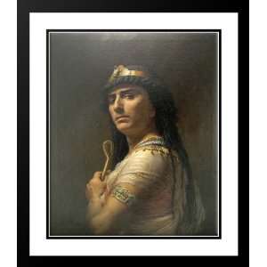  Bridgman, Frederick Arthur 20x23 Framed and Double Matted King 