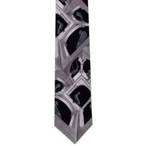  M. C. Escher Another World Tie   Black/blue Everything 