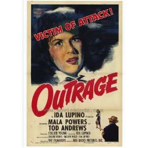  Movie Poster (27 x 40 Inches   69cm x 102cm) (1950)  (Mala Powers 