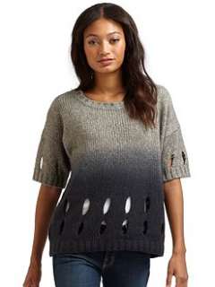 360 Sweater   Cutout Sweater/Grey