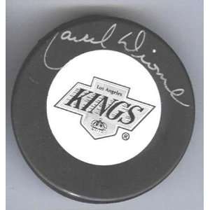 Marcel Dionne Autographed Hockey Puck