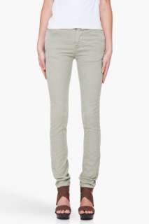 Nudie Jeans Ash Grey Chinos for women  