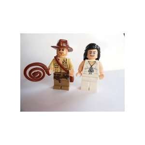  Indiana Jones & Marion Ravenwood LEGO Mini figures Toys 