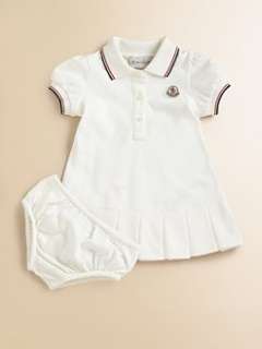Moncler   Infants Tennis Dress & Bloomers Set
