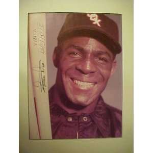 Minnie Minoso Chicago White Sox Autographed 12 x 15 Professionally 