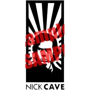 NICK CAVE MUSIC ARTIST WHITE VINYL DECAL STICKER