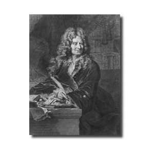  Portrait Of Nicolas Boileau Known As Boileaudespreaux 1706 