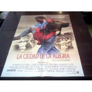 Original Latinamerican Movie Poster City Of Joy Patrick Swayze Roland 