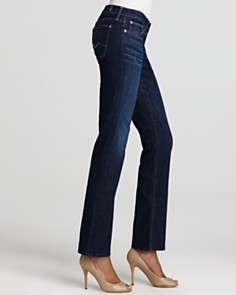For All Mankind Jeans   Kimmie Straight Leg in Warm Medium Blue