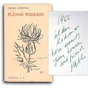  Plenos Poderes Pablo NERUDA Books