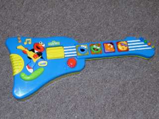 Sesame Street Elmos Electronic Rock & Roll Guitar EC  