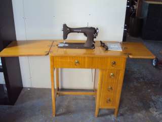   GRAYBAR MODEL R40 ROTARY ELECTRIC SEWING MACHINE W/ FOLD UP TABLE