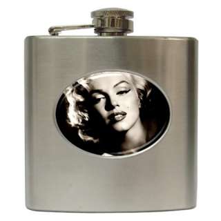 Marilyn Monroe Stainless Steel Hip Flask 6 oz Hot New  
