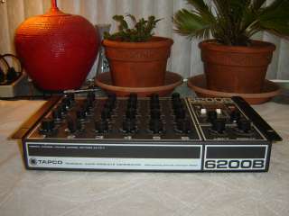 Tapco 6200B, Stereo Recording Reinforcement Mixer, Vintage Rack  