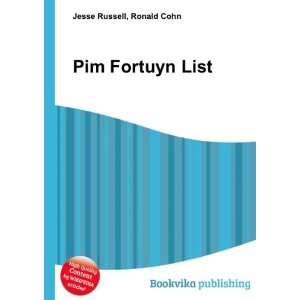 Pim Fortuyn List [Paperback]