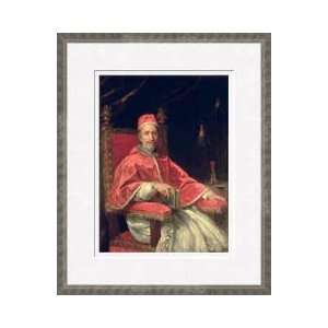  Portrait Of Pope Clement Ix 160069 Framed Giclee Print 