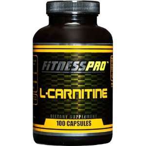  Fitness Pro Lab L carnitine Capsules, 100 Count Health 