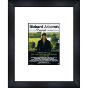 RICHARD ASHCROFT Old Trafford 17th June 2006   Custom Framed Original 