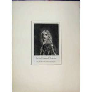  Richard Cromwell Protector 1780 Godfrey Antique Print 