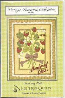 Strawberry Fields quilt pattern (FTQ554)   Fig Tree  