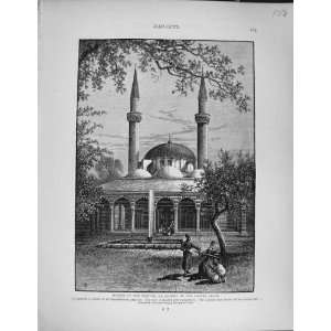    Palestine 1881 Mosque Tekiyeh Hospice Sultan Selim