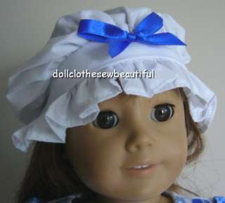 DOLL CLOTHES fits American Girl Felicity Gown & Mop Cap  