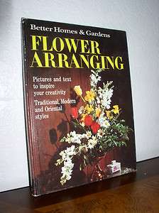Better Homes & Gardens Flower Arranging (1965,HC)  