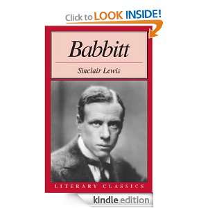 Babbitt by Sinclair Lewis Sinclair Lewis  Kindle Store